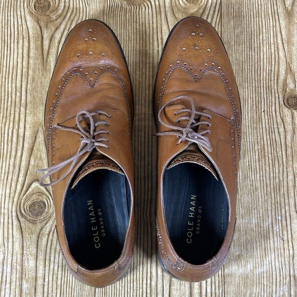 Cole Haan Harrison Original Grand Wingtip Oxford Mens Size 11 Lace up Dress Shoe main image 5